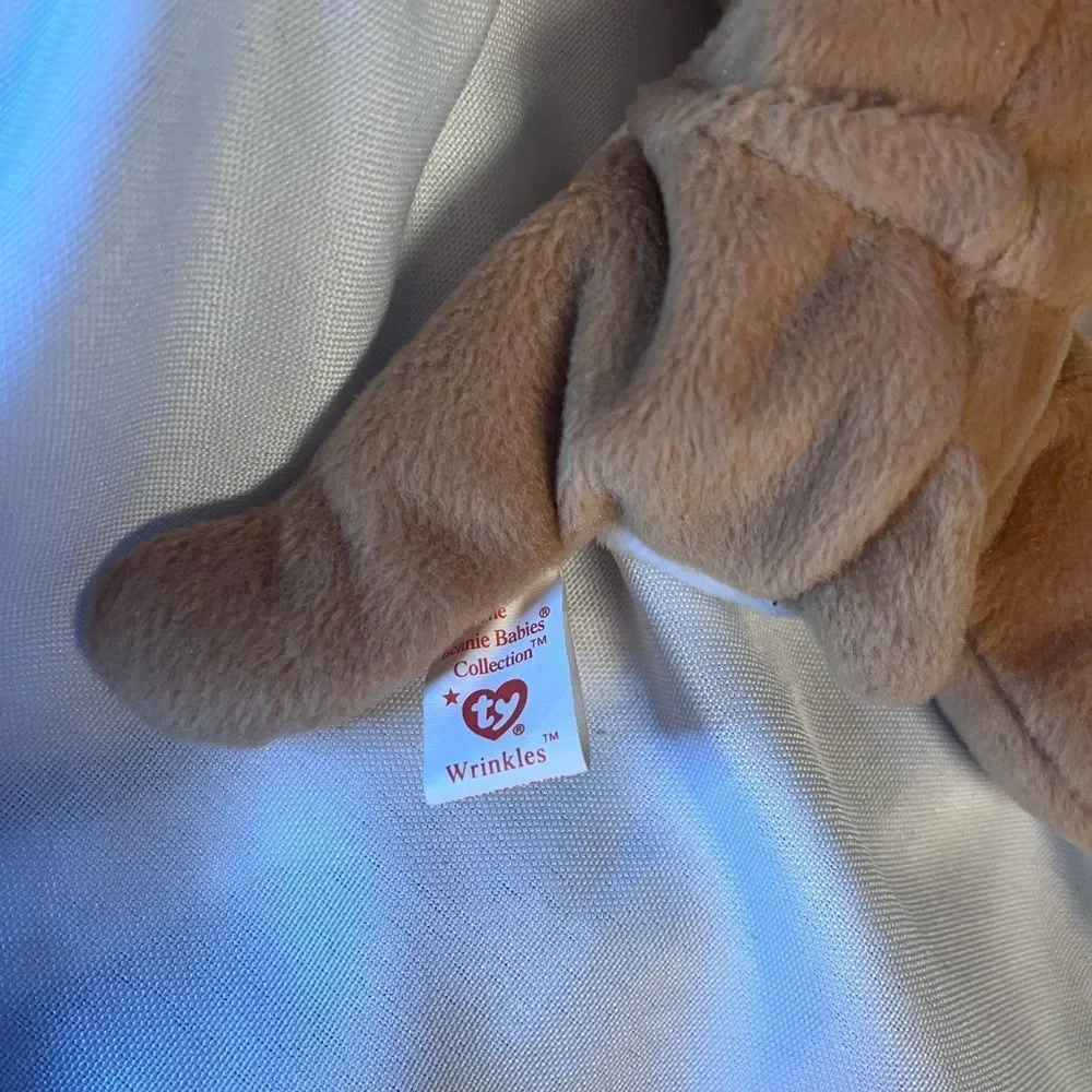 Ty Brown and White Stuffed Animal